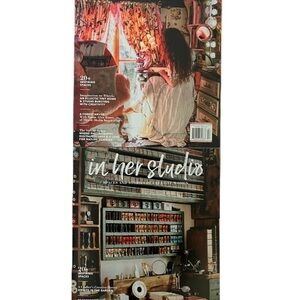 Lot of 2 Stampington & Co Magazine. In Her Studio!
Aug/Sept/Nov & Jan/feb/march